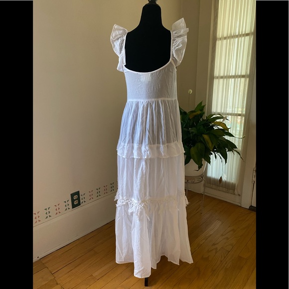 True Destinations Resort Wear Full Length Sleeveless Dress/CoverUp - NWT - Small - Picture 2 of 7